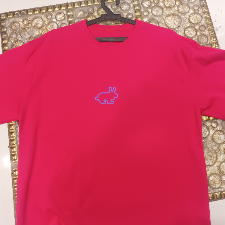تیشرت باکسی نخ پنبه اعلا فری سایز ۴۰تا۴۶