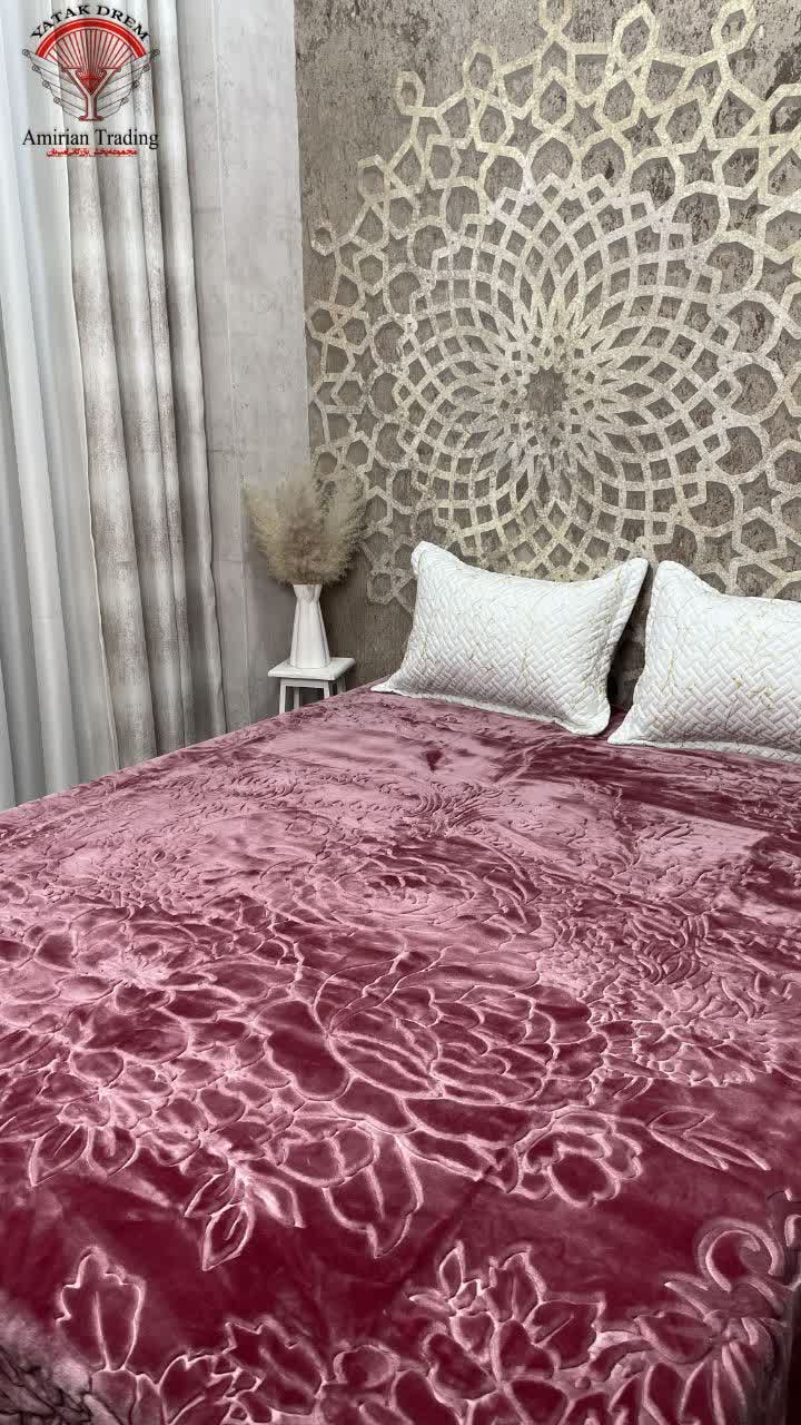 پتو ۲نفره سنگین وزن ۴کیلویی صادراتی آوین ضخیم