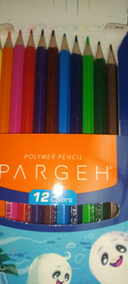 مدادرنگی پلیمری ۱۲رنگ مارک pargeh