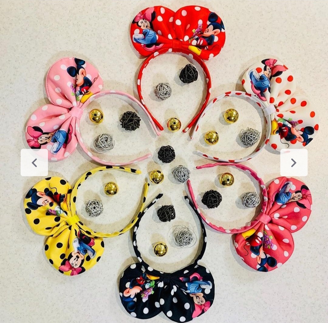 تل میکی موسی دخترانه رنگ قرمز