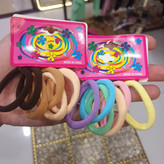 کش مو اعلا ساده هر بسته ۶عدد رنگ پاستیلی